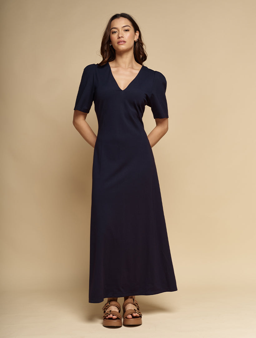 Jo Jo Ponti Dress Navy