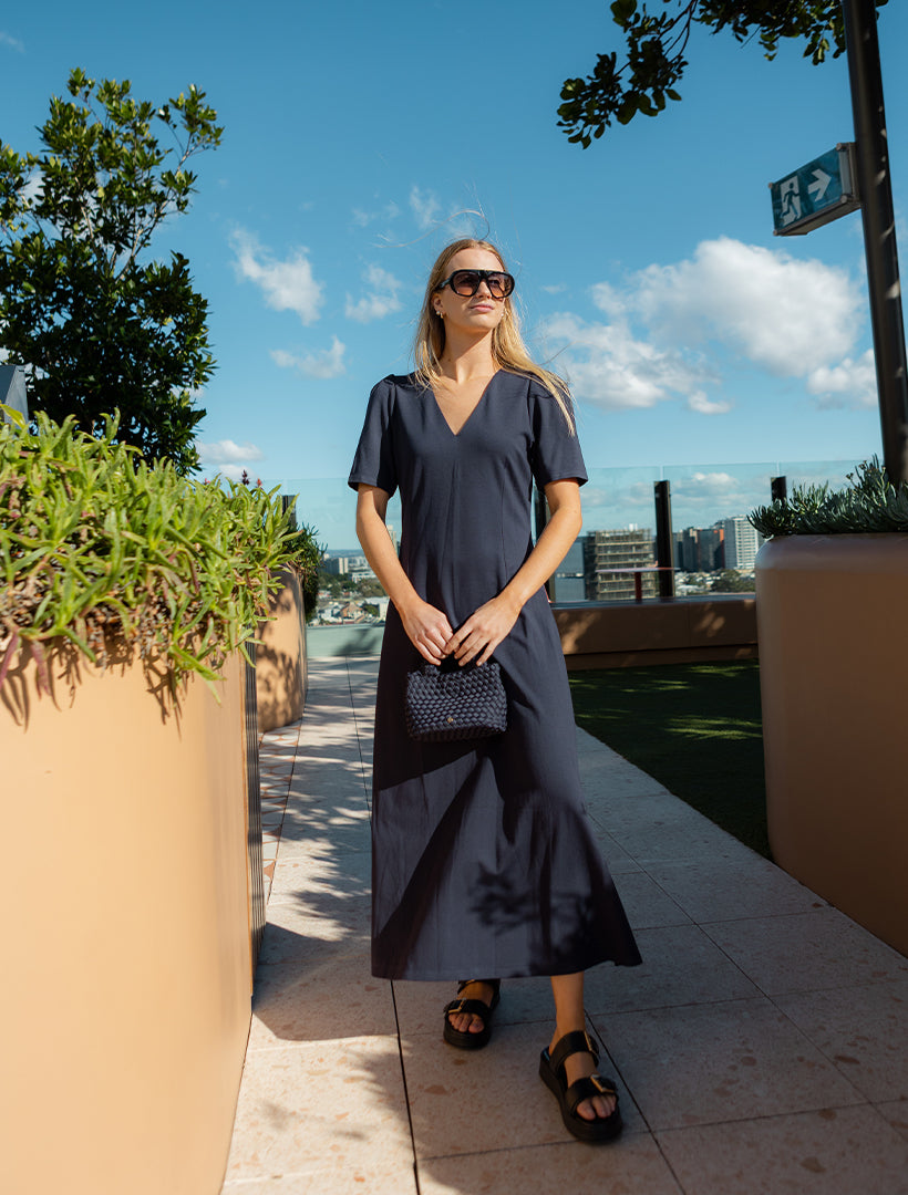 Jo Jo Ponti Dress Navy