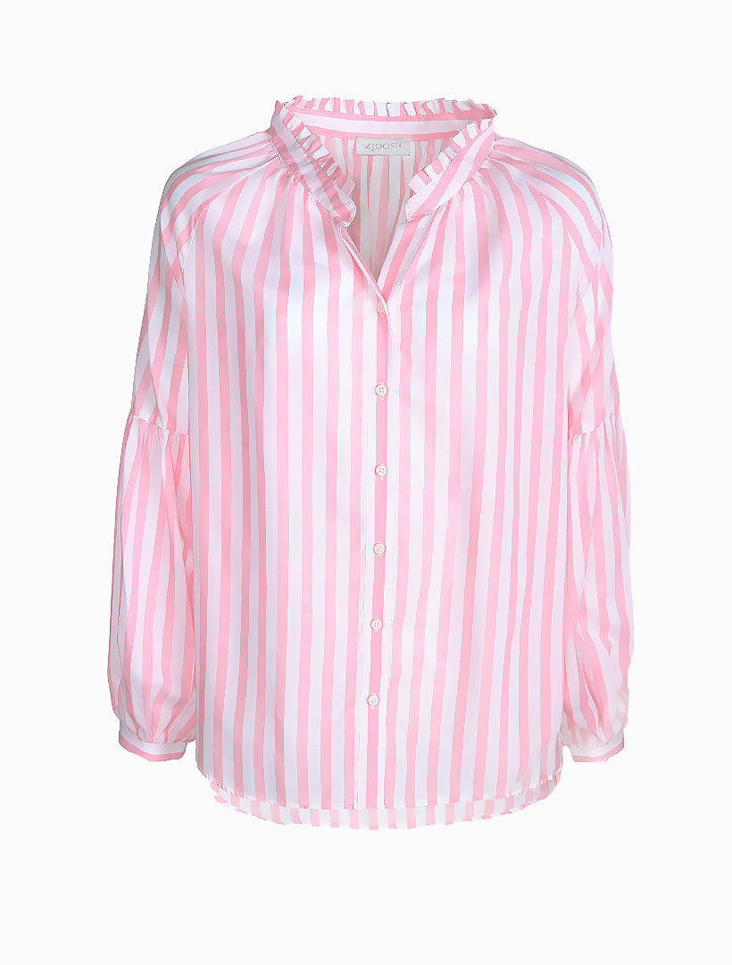Jo Striped Shirt Pink