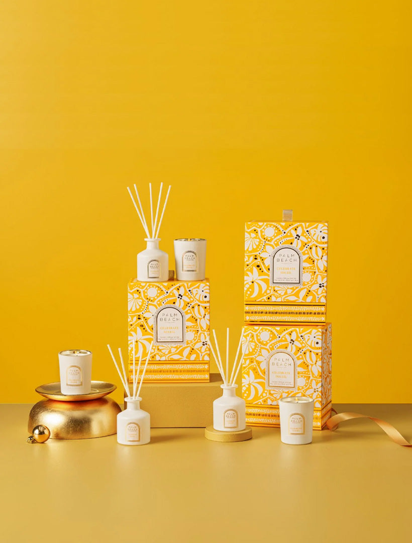 PB Candle and Diffuser Set Celebrate Soleil
