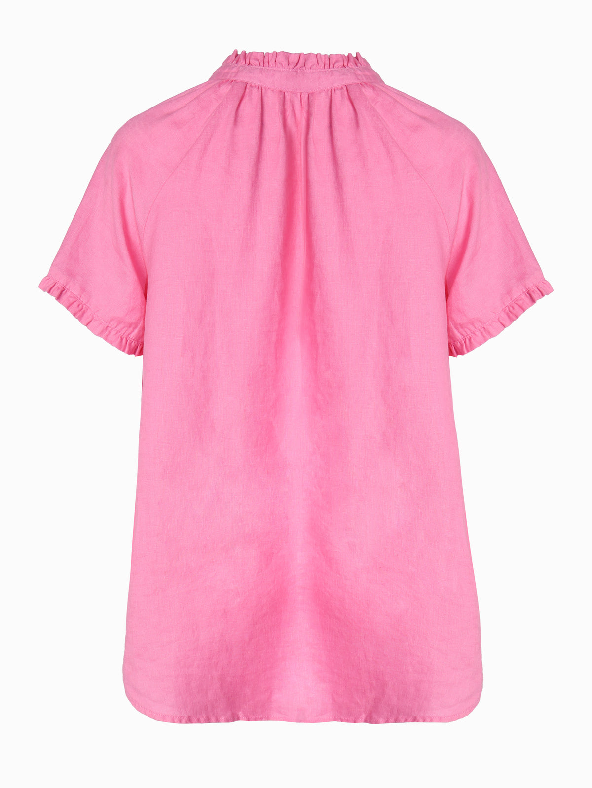 Kell Bell Linen Shirt Pink