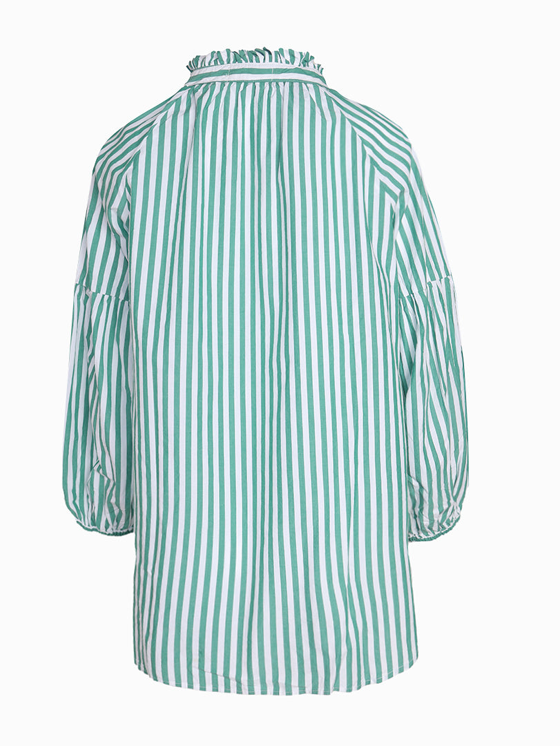 Kell Shirt Stripe Green