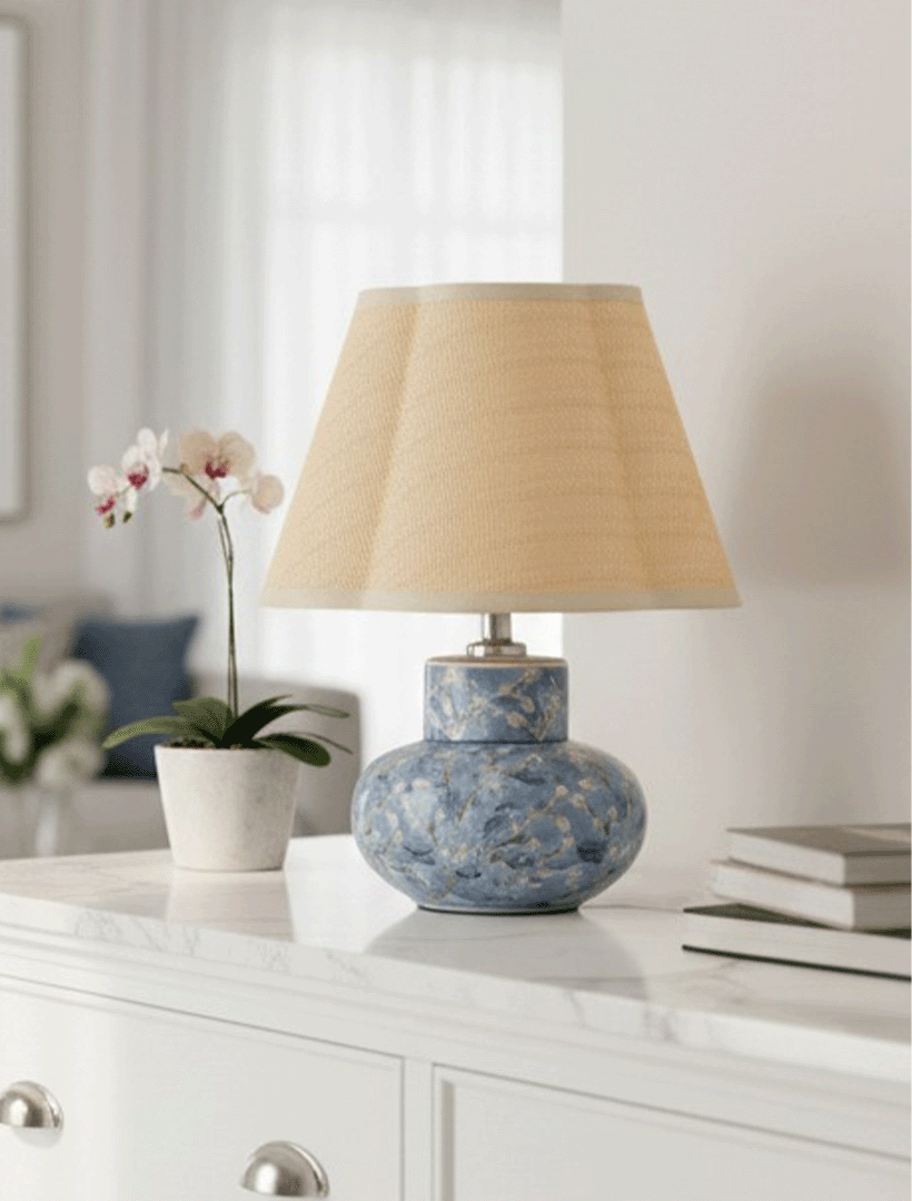 Kensington Lamp Blue