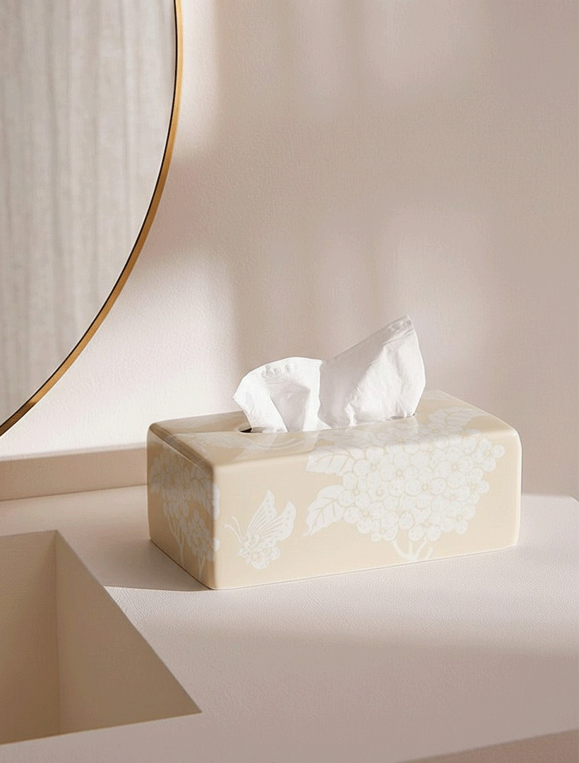 Kensington Tissue Box Sand