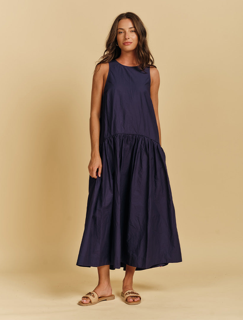 Kiana Dress Navy