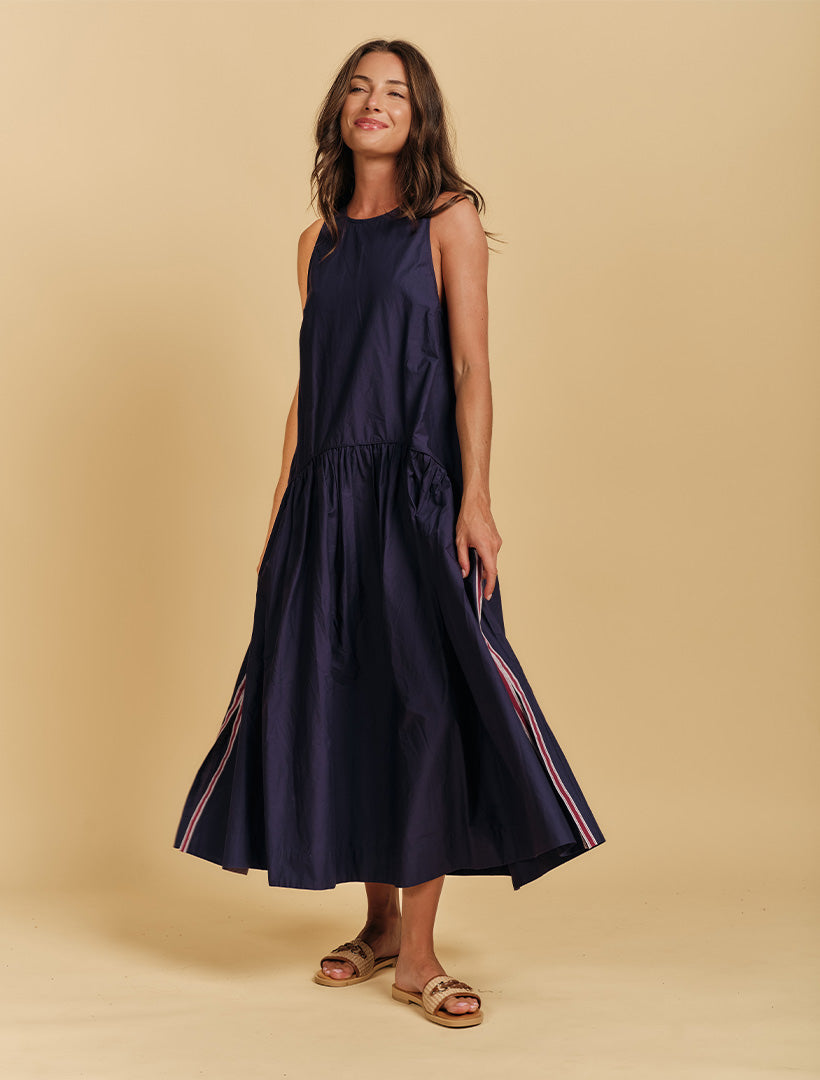 Kiana Dress Navy
