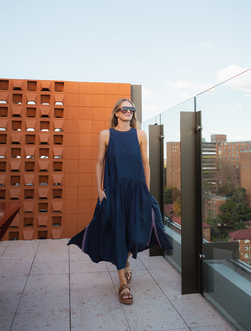 Kiana Dress Navy