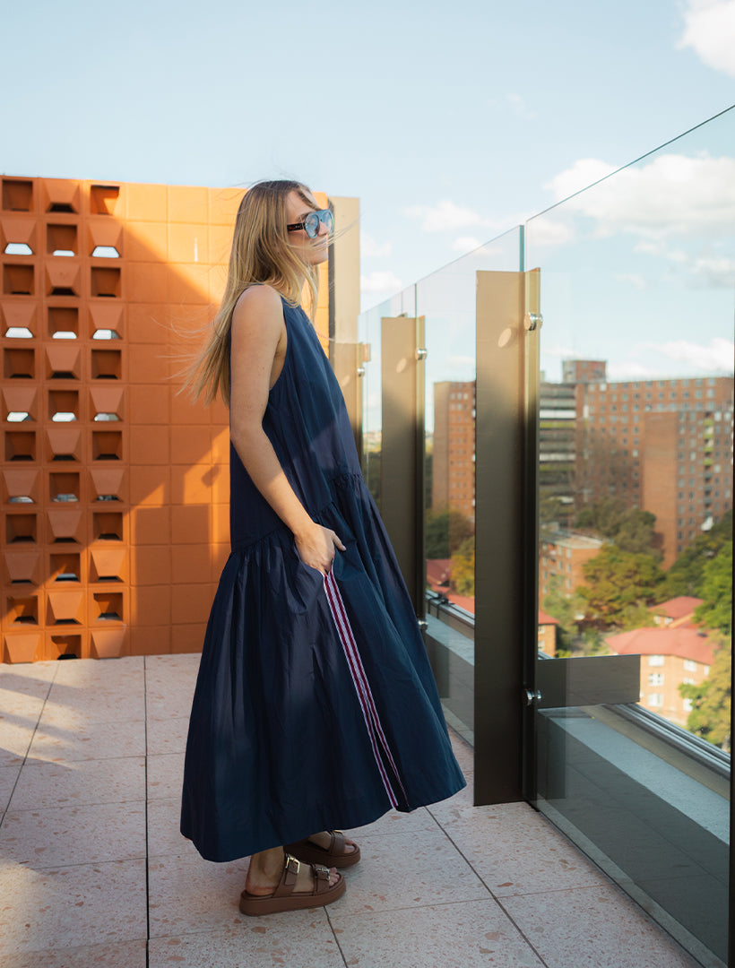 Kiana Dress Navy