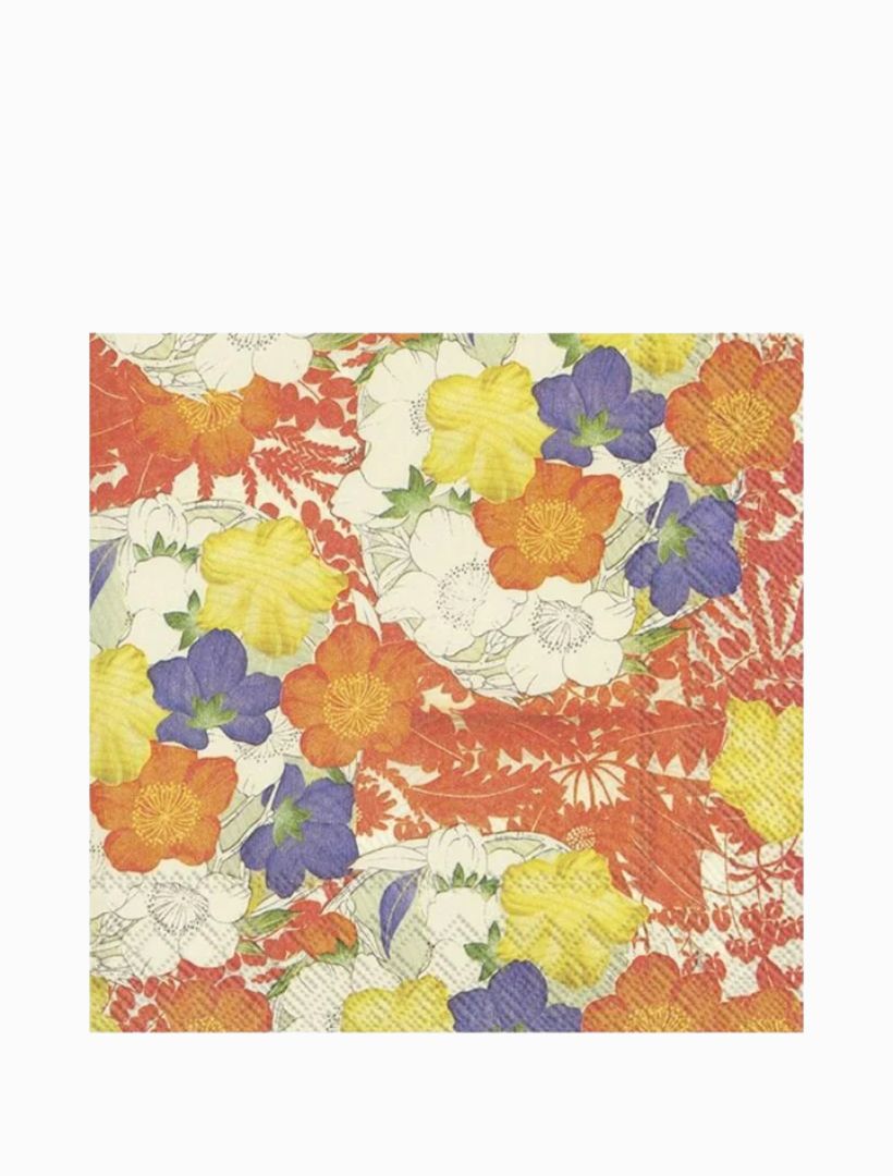 Kimono Flowers Lunch Napkins 20pk