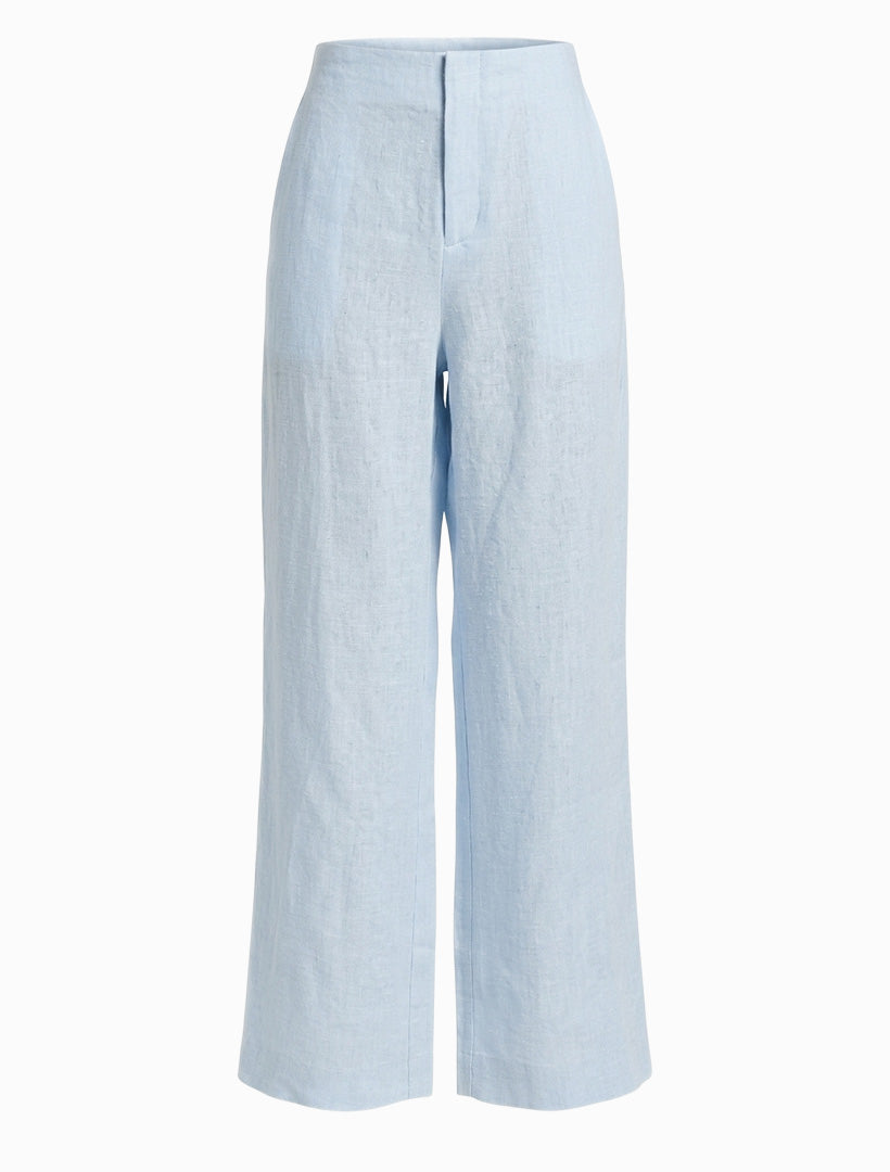 Kirsty Linen Pant Pale Blue