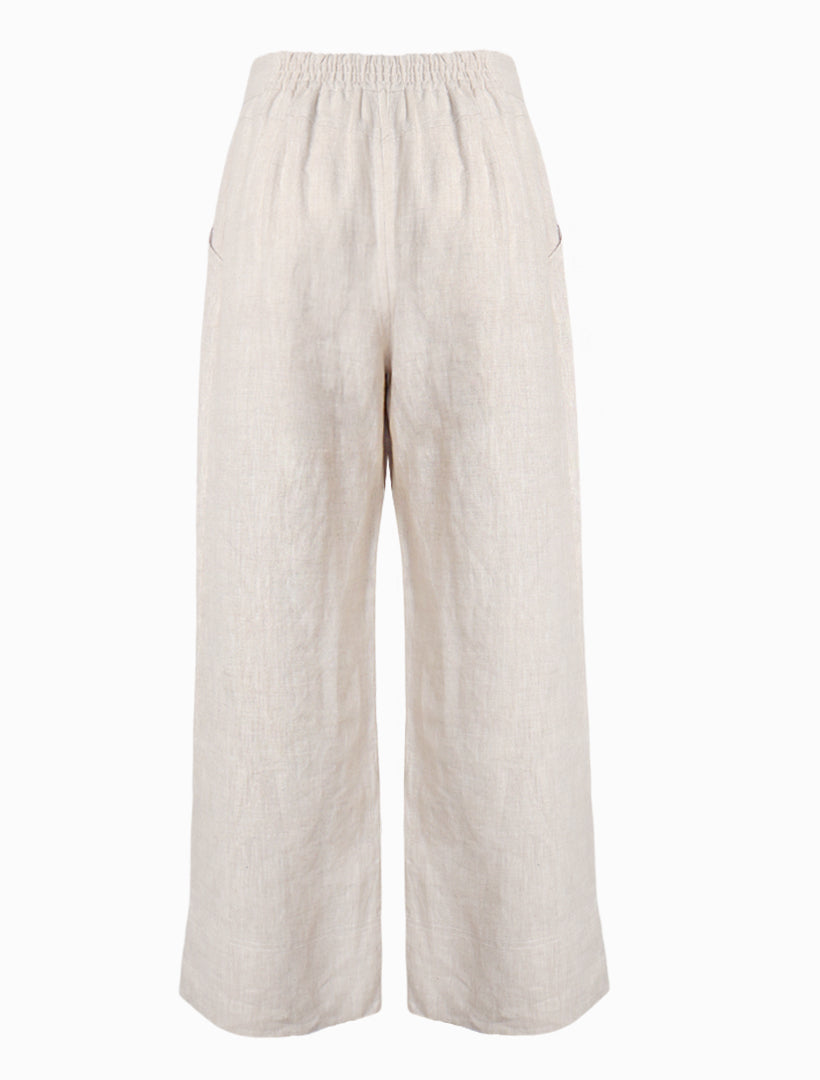 Kirsty Linen Pant Oatmeal