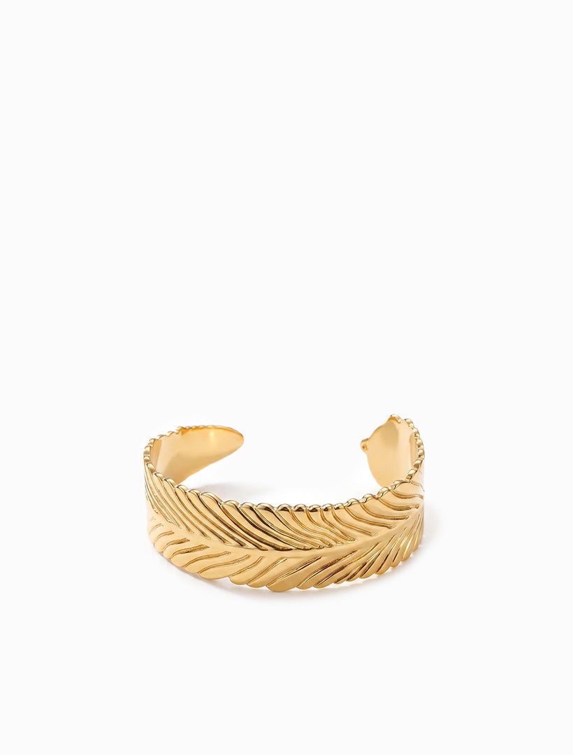 Leaf Cuff Gold