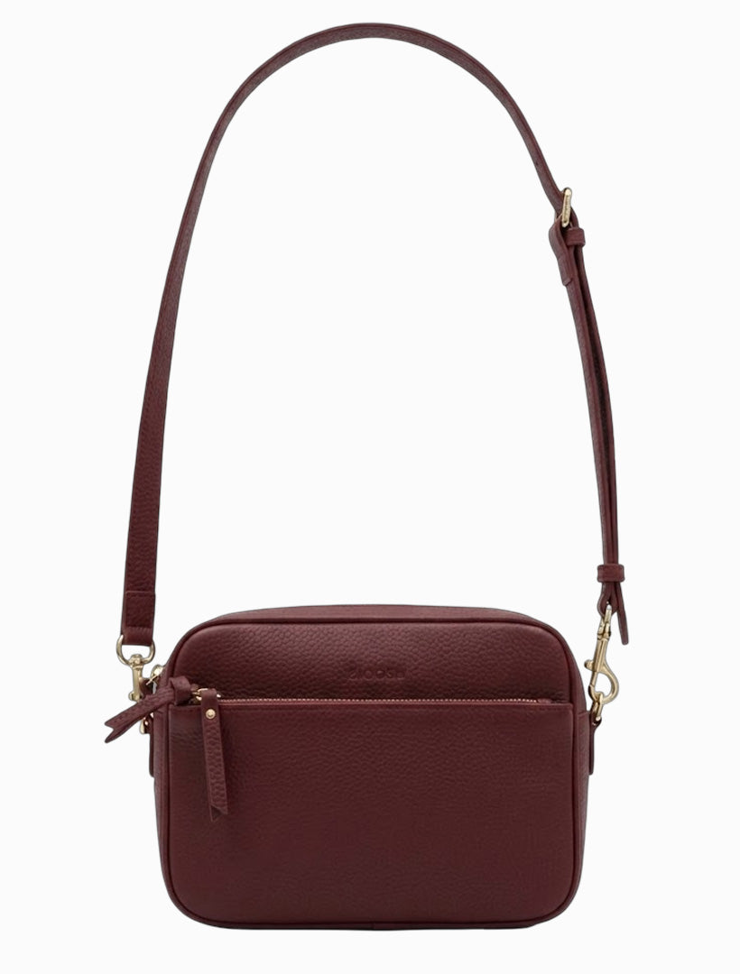 Leah Cross Body Bag Burgundy