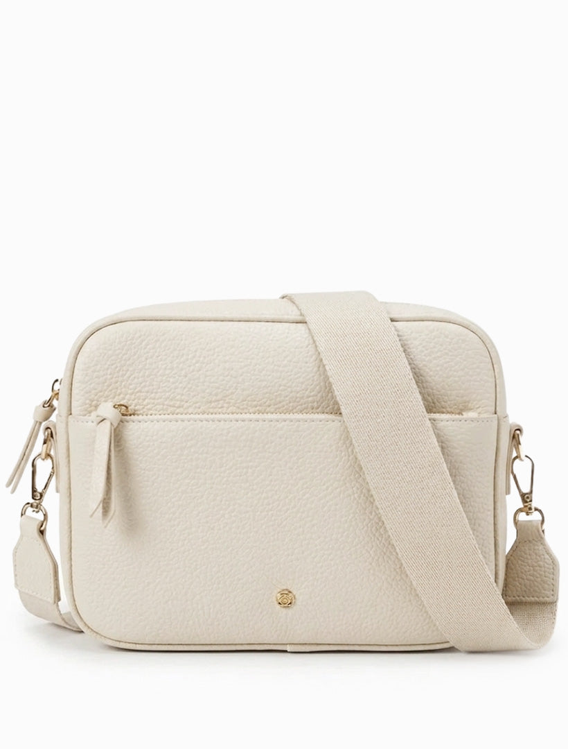 Leah Cross Body Bag Ecru