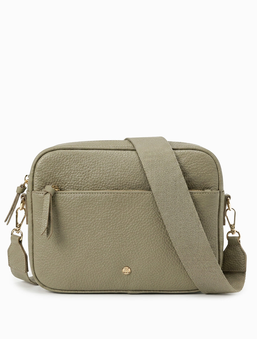 Leah Cross Body Bag Khaki