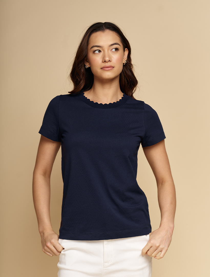 Lexi Tee Navy