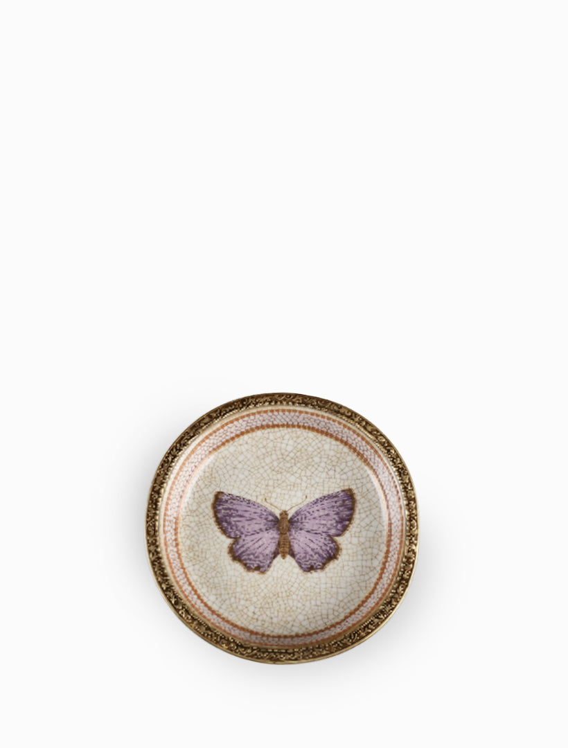 Lilac Butterfly Dish