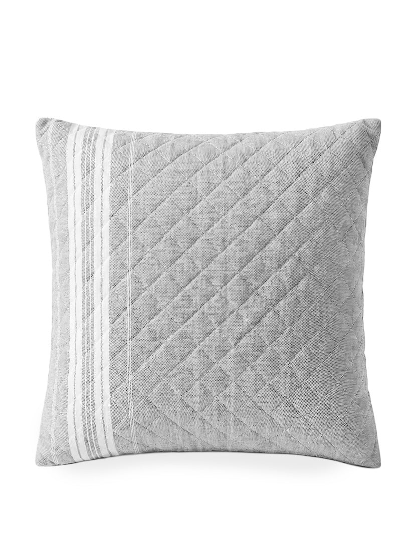 Linear Cotton Cushion Natural 50cm x 50cm - FINAL SALE