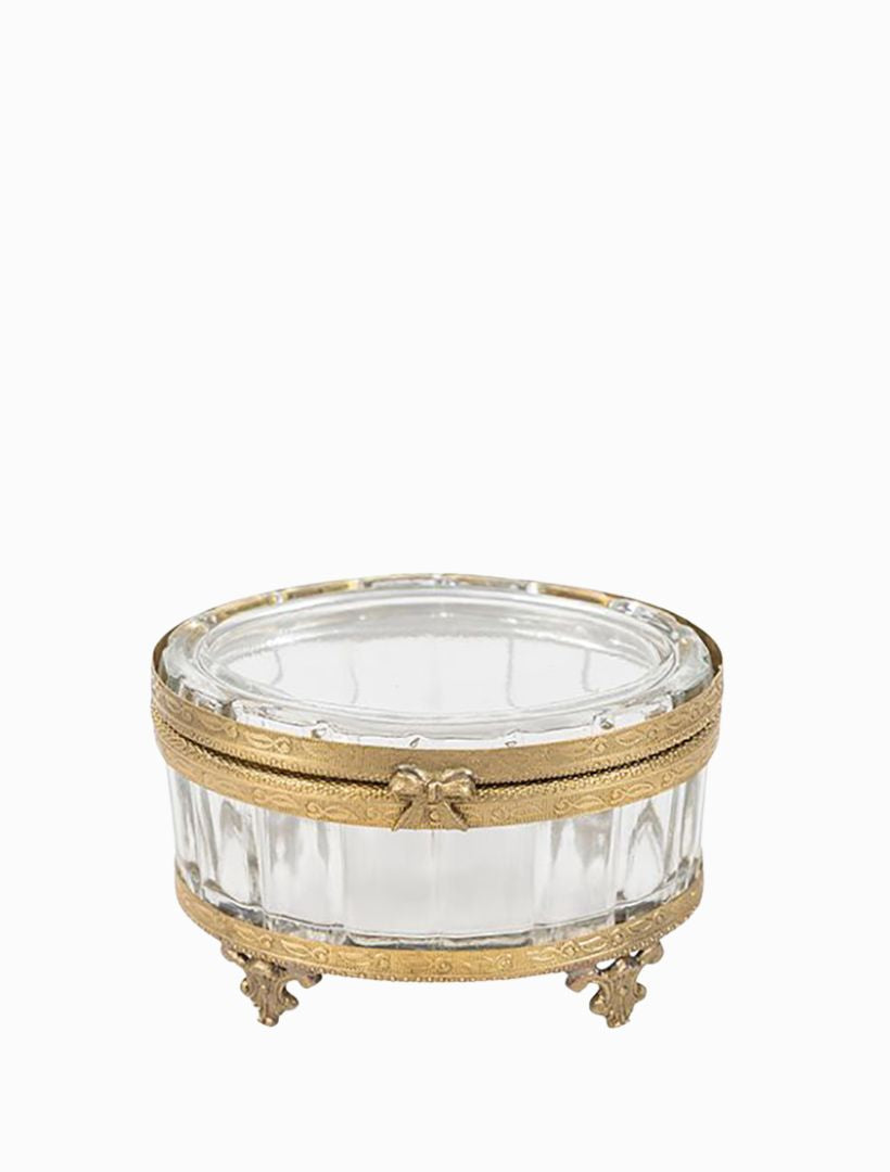 Front view - Lolita Oval Trinket Box