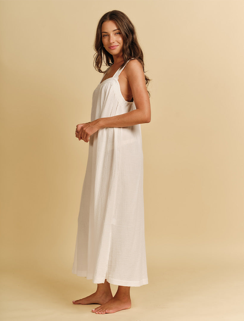 Luciana Nightdress White