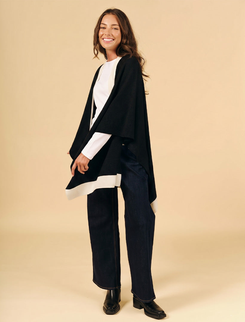 Luna Travel Wrap Black
