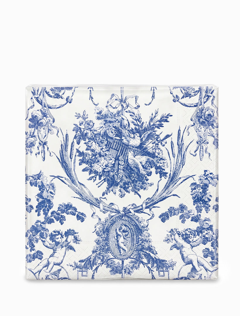 Lunch Romantic Toile Blue