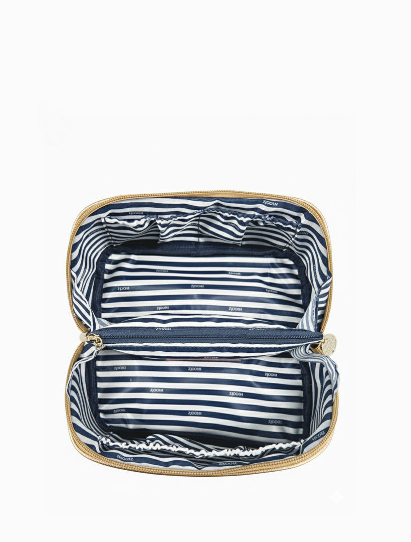 Mabel Cosmetic Bag Gold Small