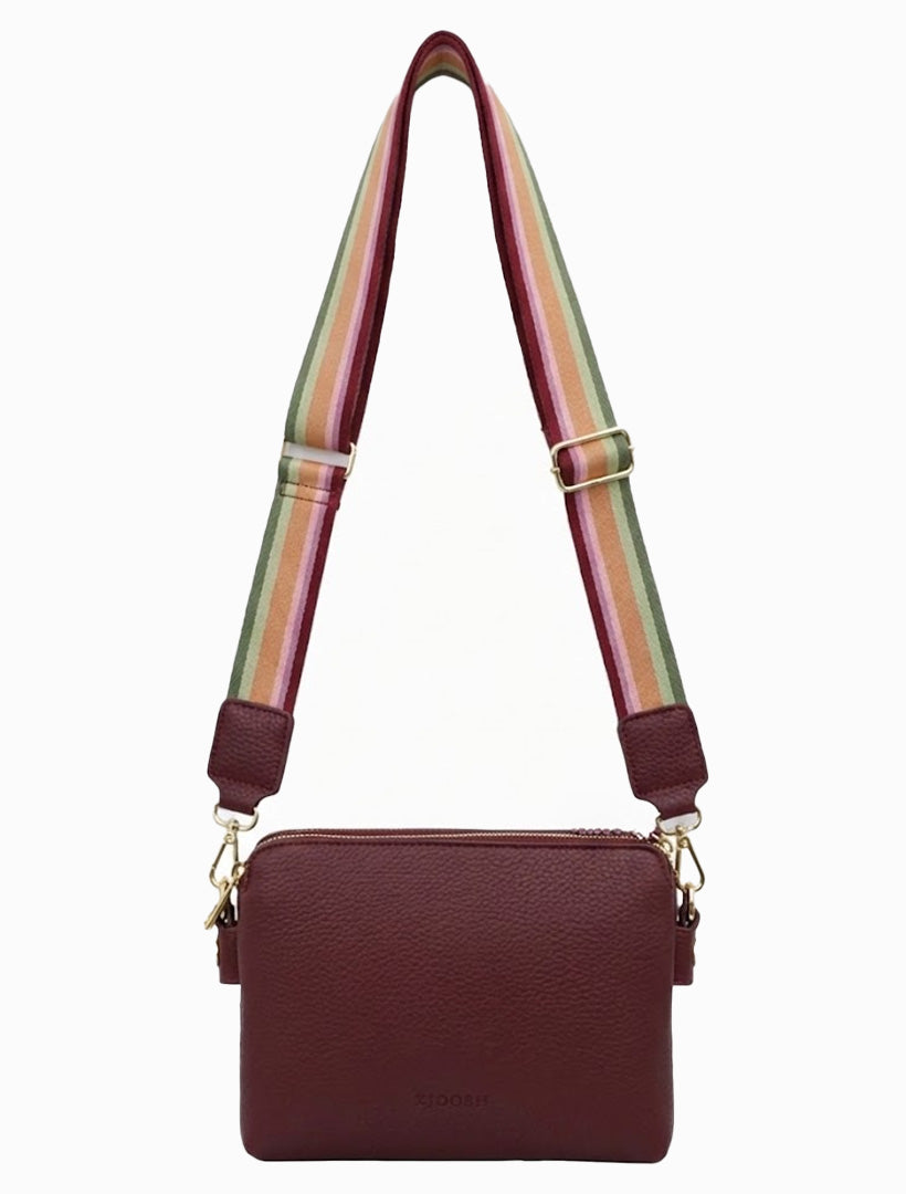 Margaret Cross Body Bag Burgundy