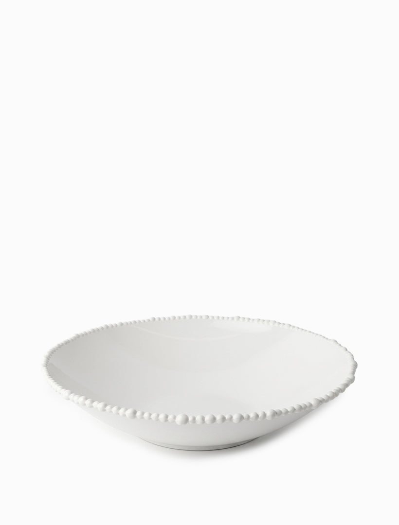 Pearl Tapered Bowl White