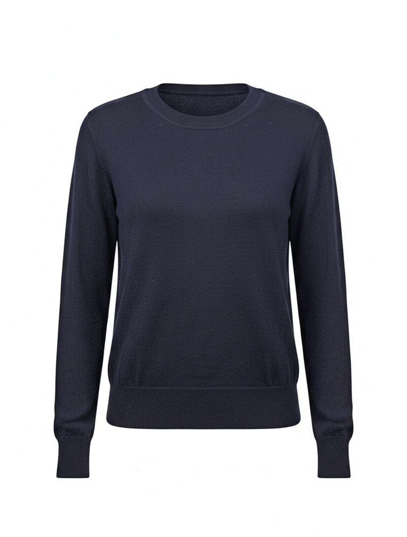 Melissa Crew Neck Knit Navy