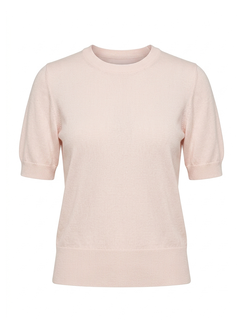 Melissa Cotton Cashmere Knit Pink