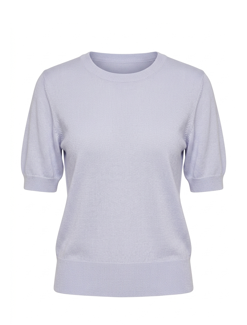 Melissa Cotton Cashmere Knit Blue
