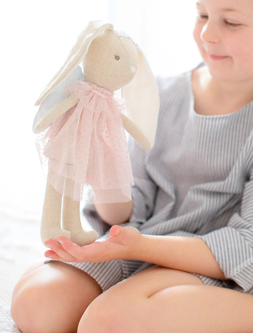 Mini Angel Bunny Pink