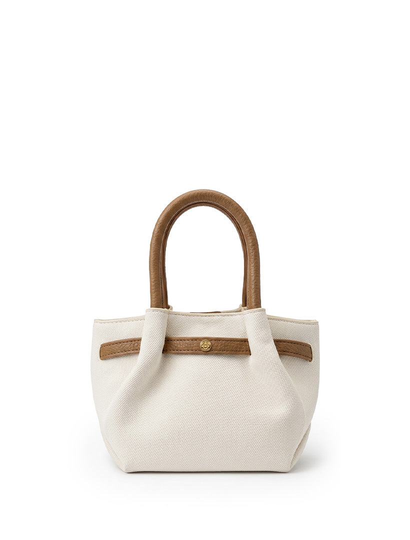 Chiswick Mini Tote White Tan