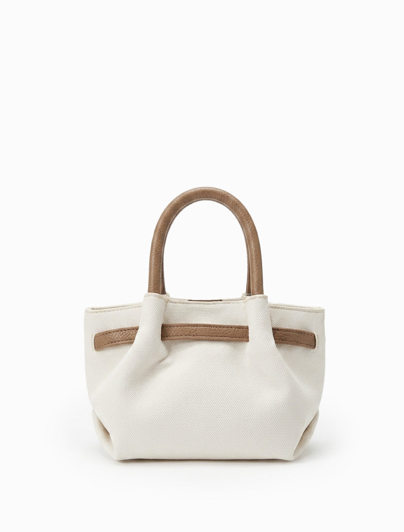 Chiswick Mini Tote White Tan