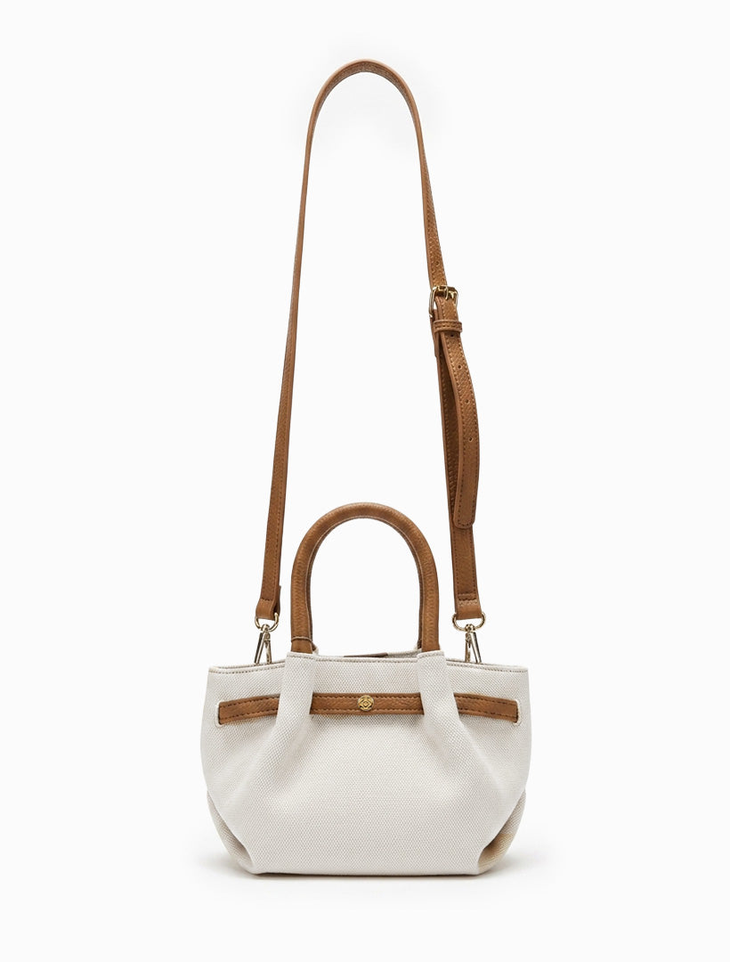 Chiswick Mini Tote White Tan