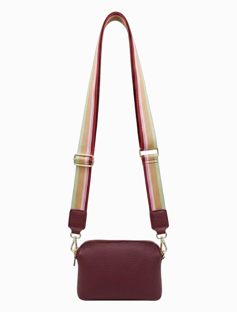 Missy Hugo Cross Body Bag Burgundy