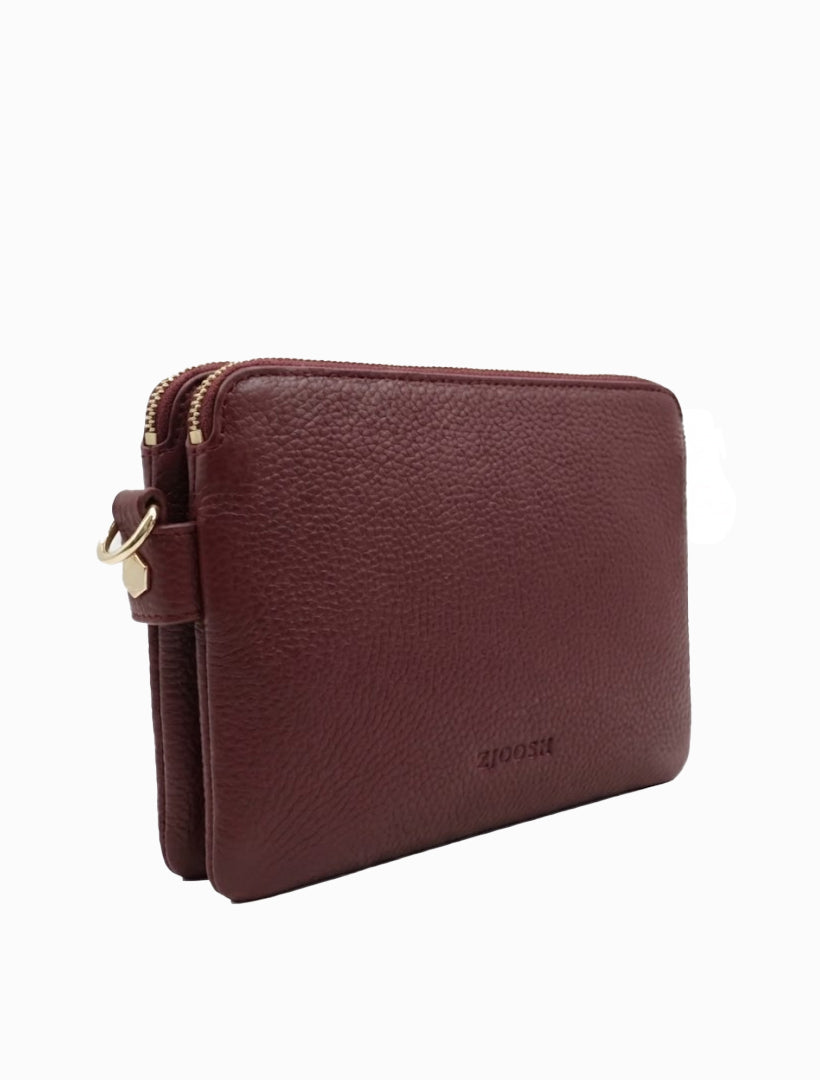 Margaret Cross Body Bag Burgundy