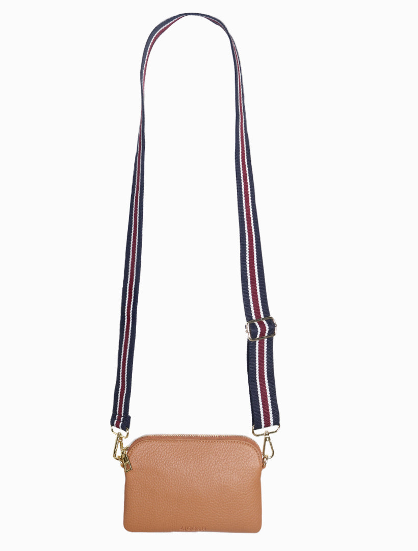 Missy Hugo Cross Body Bag Tan - Zjoosh