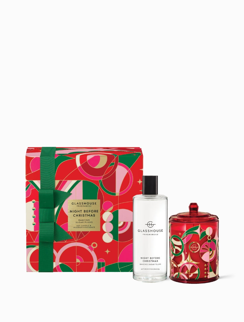 Glasshouse Night Before Christmas Interior Fragrance Gift Set