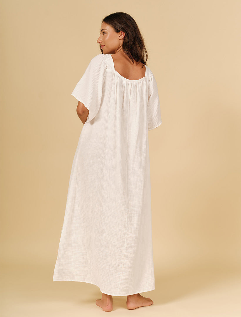 Nicola Nightdress White
