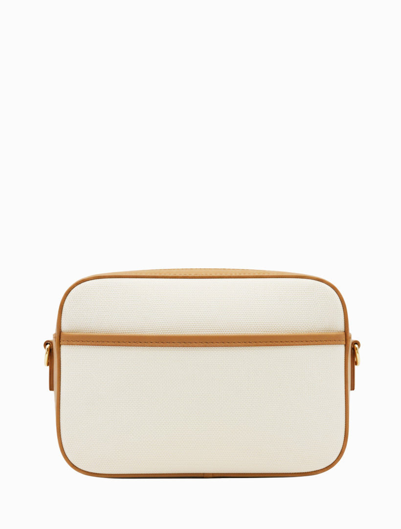 Oxford Bag Tan White