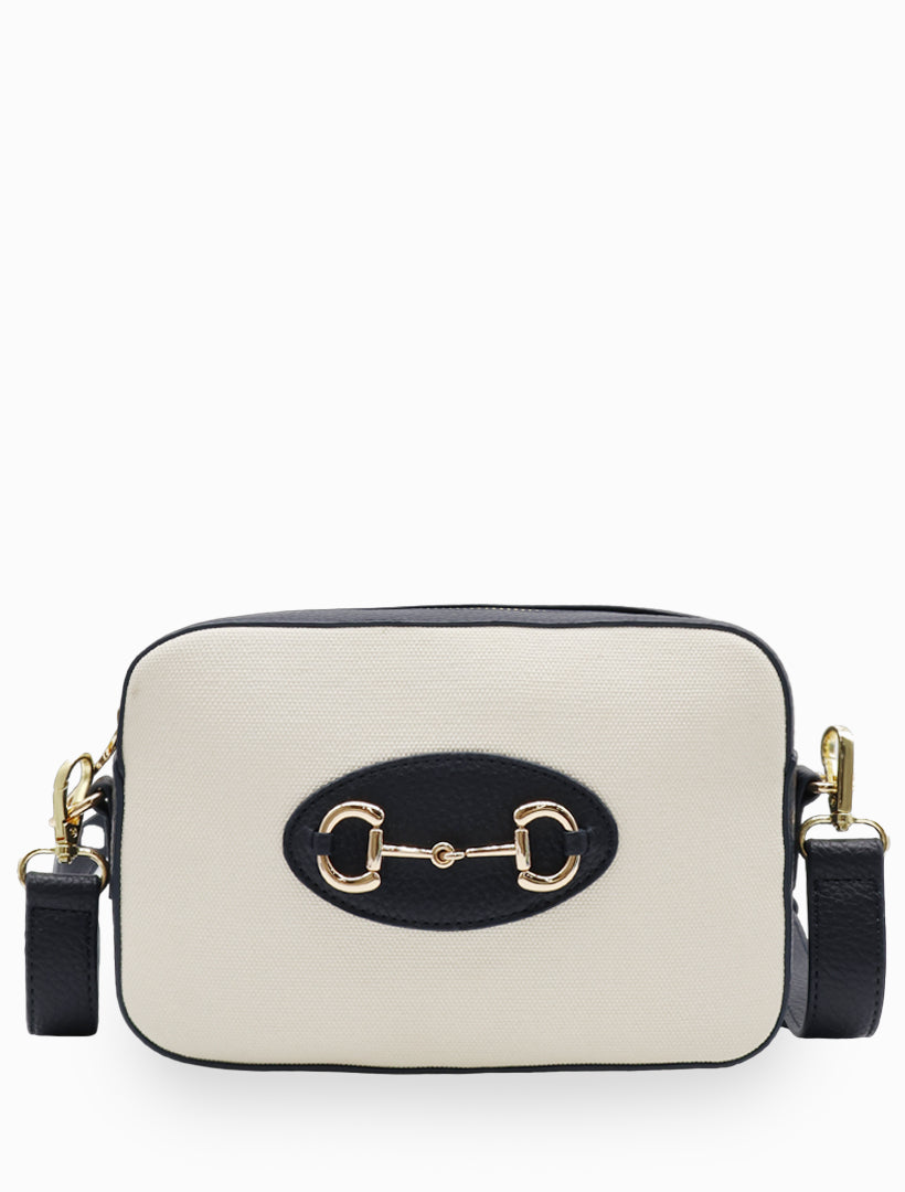 Oxford Bag Navy White