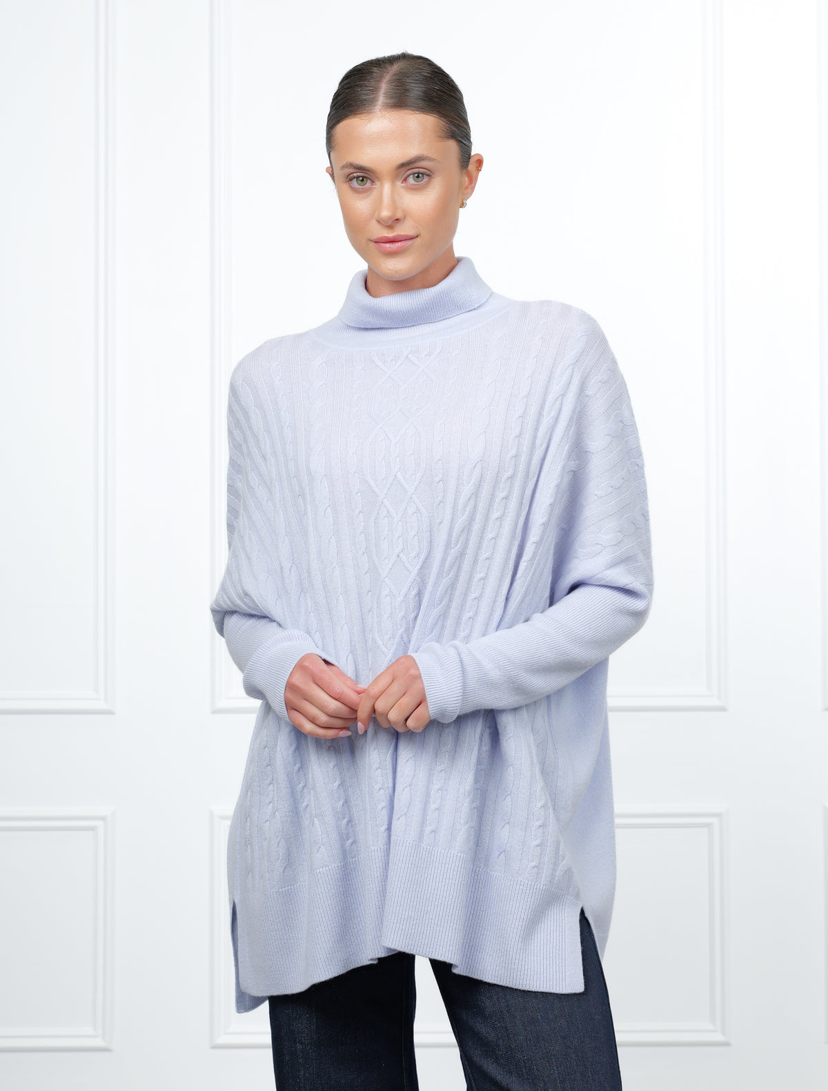 Coco Cable Jumper Blue