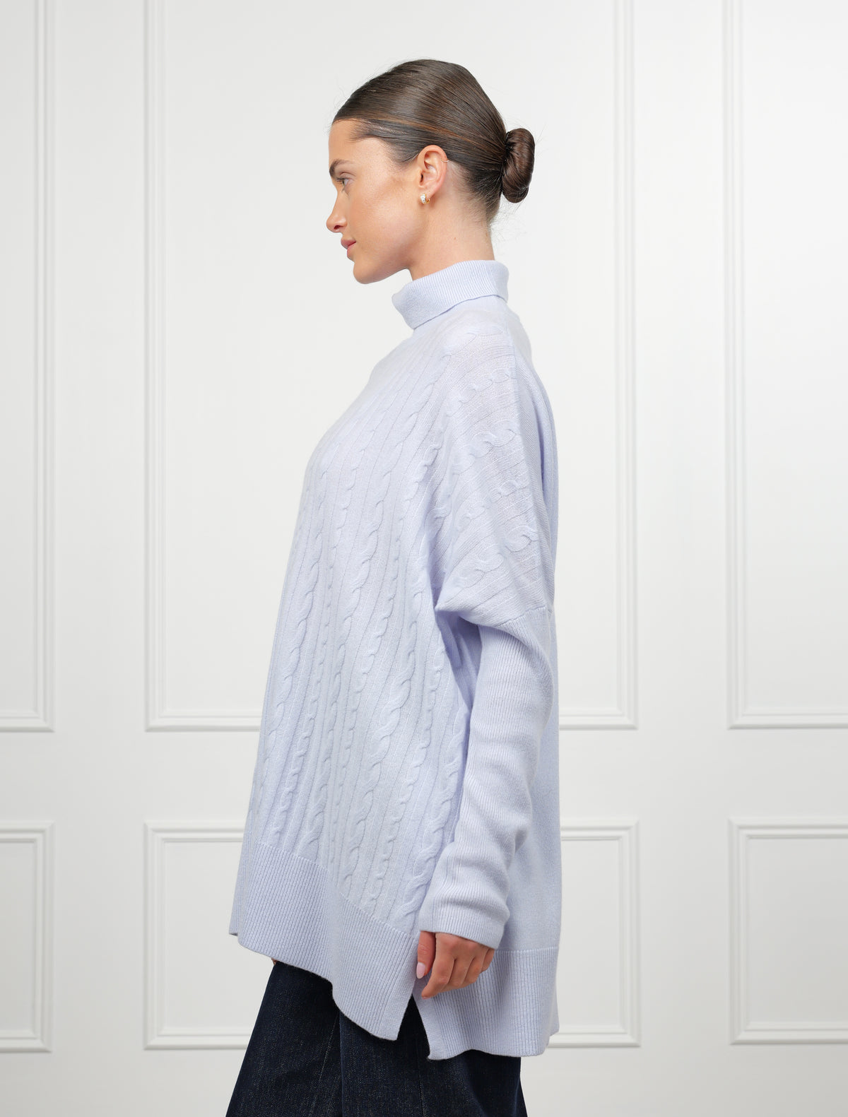 Coco Cable Jumper Blue