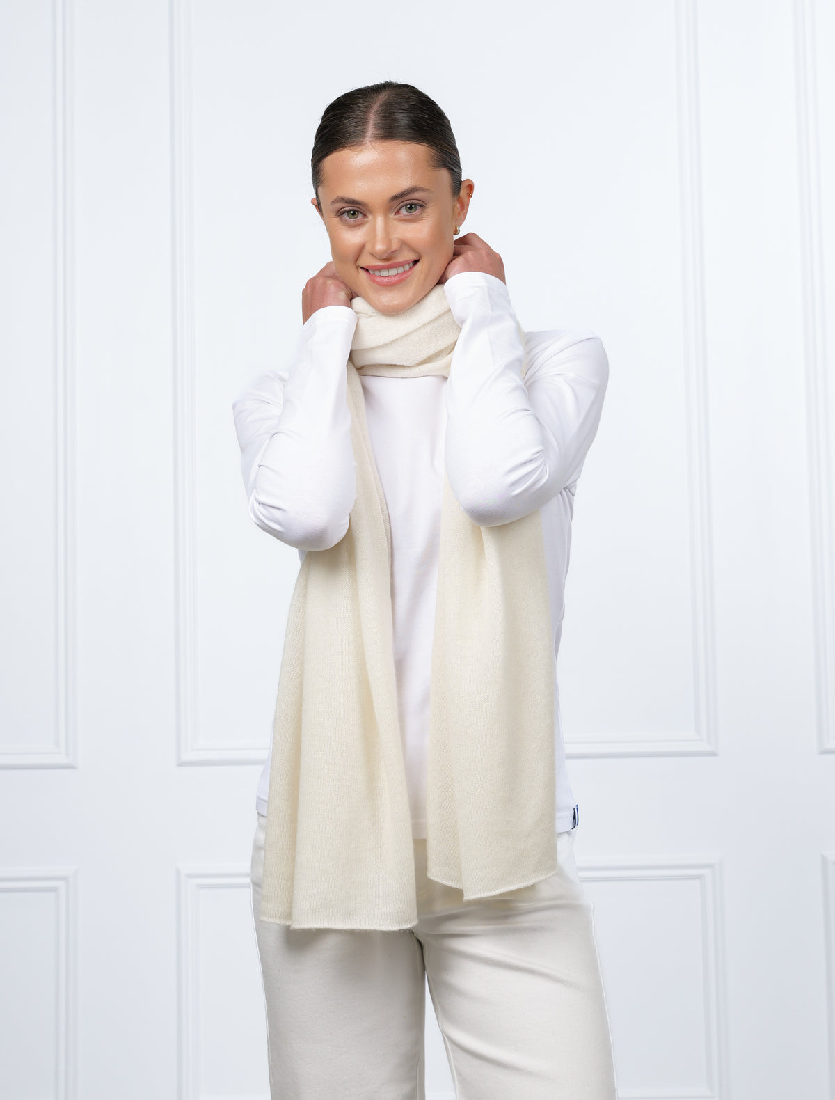 Cashmere Scarf Cream