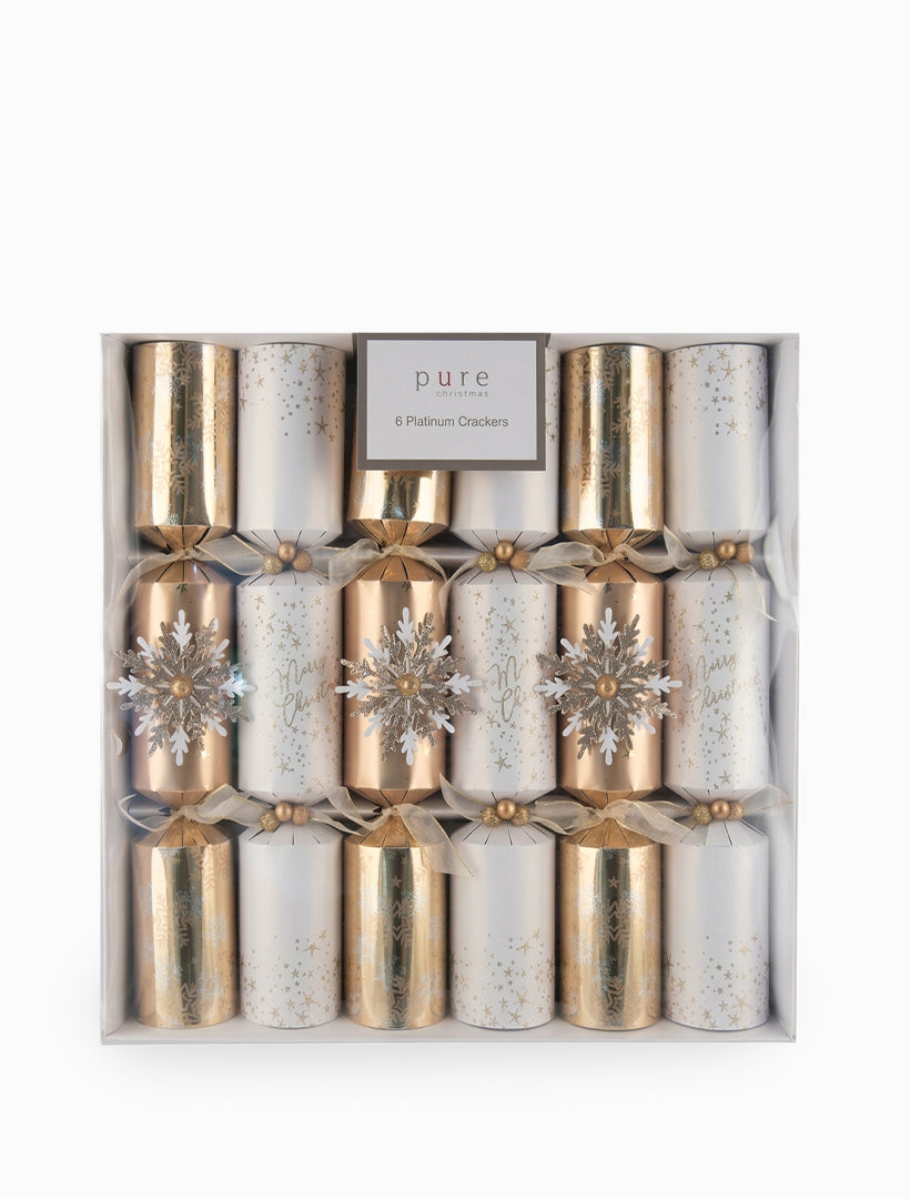 Platinum Cracker Flake Gold Pearl