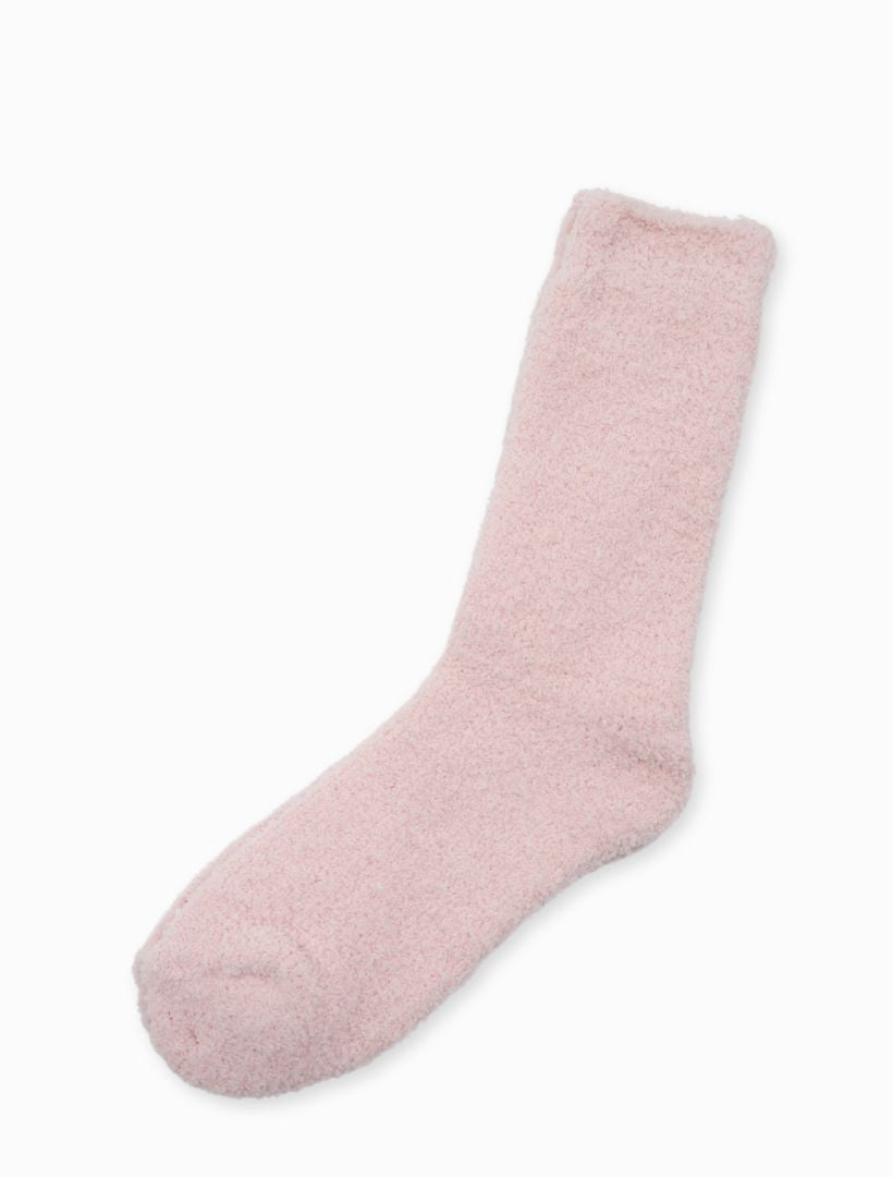 Zjoosh Plush Bed Socks Pink