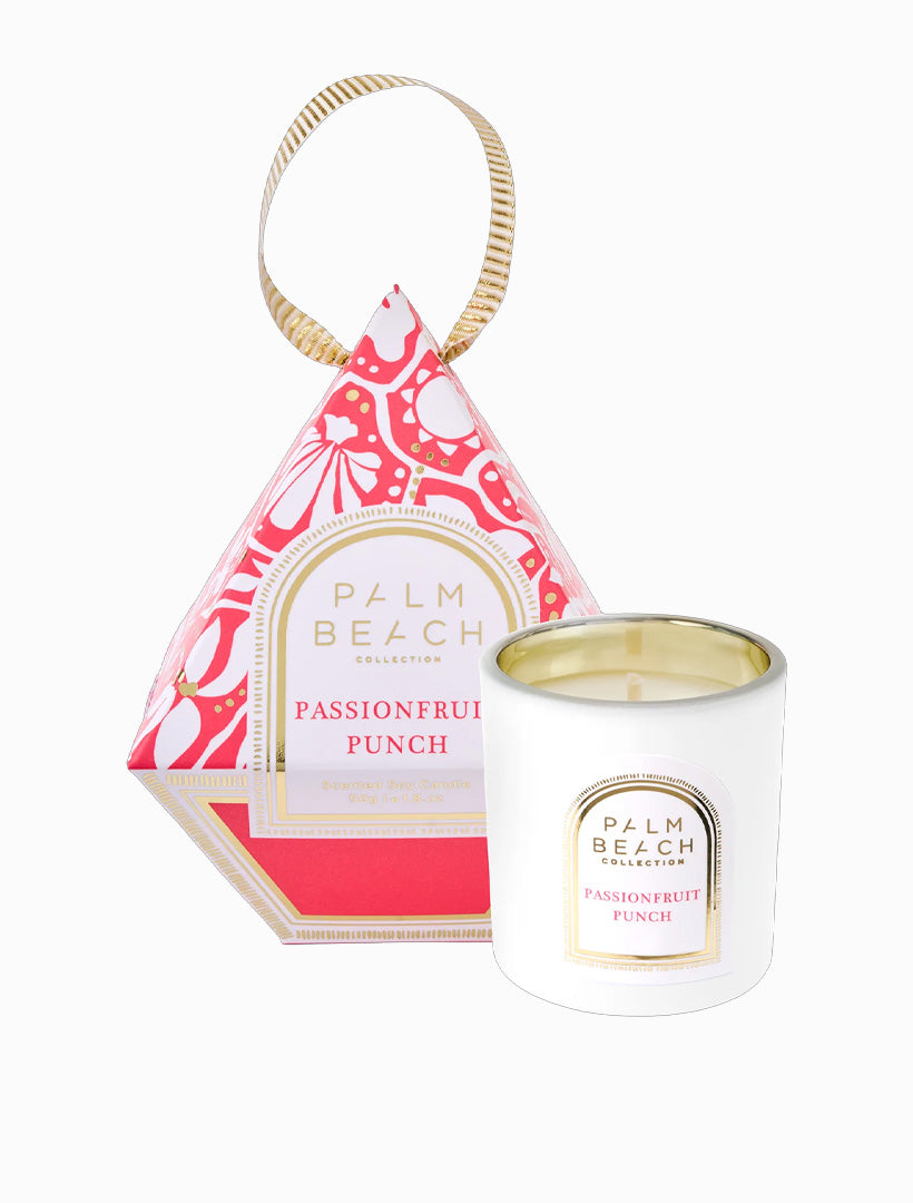 PB Hanging Bauble Mini Candle Passionfruit Punch 50g