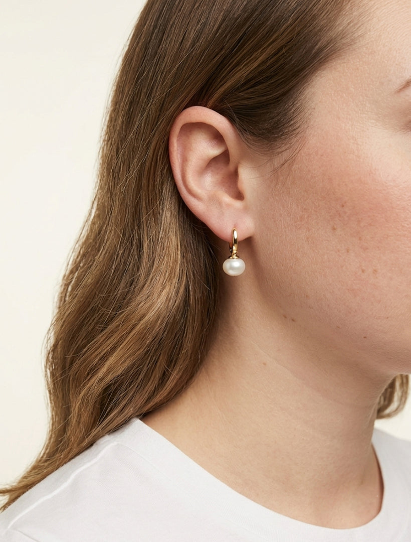 Pearl Hoops